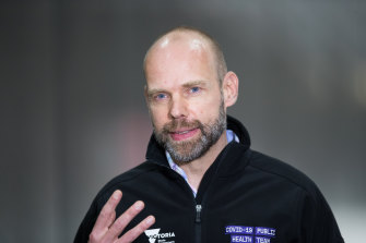 Victoria’s COVID-19 response commander Jeroen Weimar. 