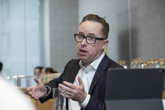 Qantas CEO Alan Joyce is facing continued criticism over delays, cancellations, and baggage issues he says is the airport’s responsibility.