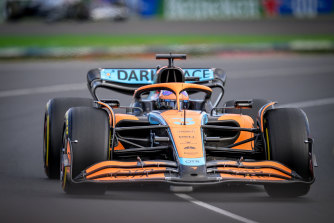 Ricciardo’s McLaren performed better on the revised Melbourne track.