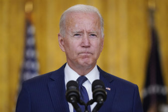 US President Joe Biden speaks about the bombings at Kabil airport that killed at least 12 American service members. 