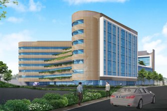 The new Mater hospital facility planned for Springfield.