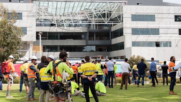 The roof collapse at Curtin University killed one worker and injured two others.