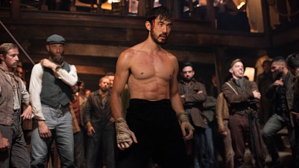 Andrew Koji in the television series Warrior.