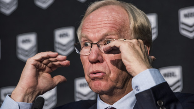 Holding firm: ARL Commission chairman Peter Beattie. 