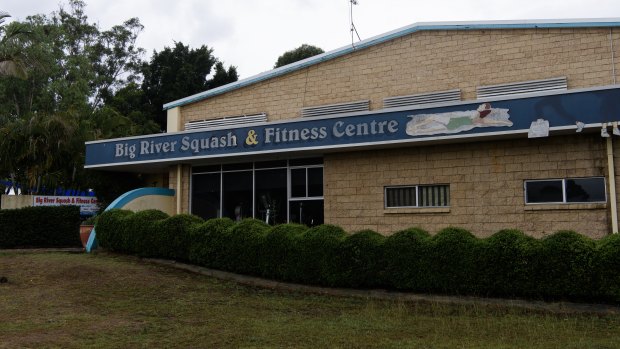 The Big River Squash and Fitness Centre in Grafton where the shooter once worked.  