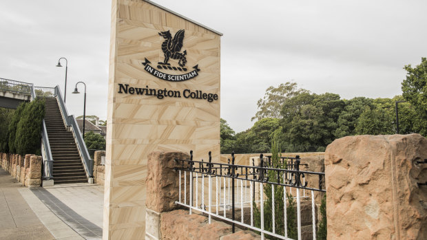 Newington College has banned mobile phone use during school hours