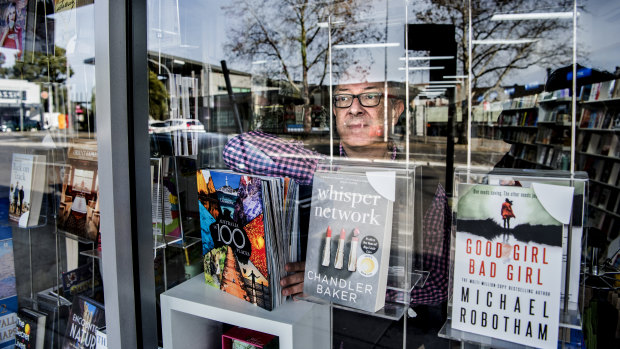 Time for a new chapter: The owner of the Lindfield Bookshop, Scott Whitmore.