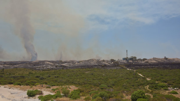 The Yanchep fire zone. 