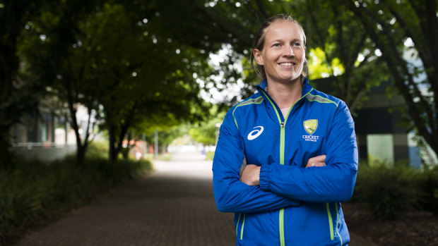 Meg Lanning is finally back in Australian kit.