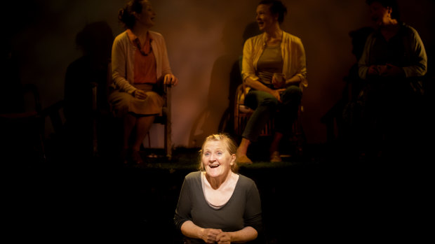 Julie Forsyth in <i>Escaped Alone</I>.