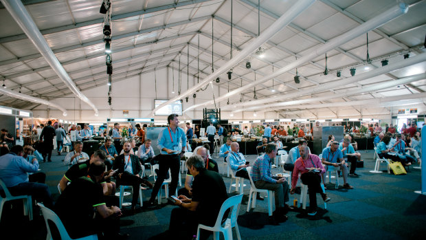 About 1950 delegates attended the Diggers and Dealers conference in Kalgoorlie this week. 