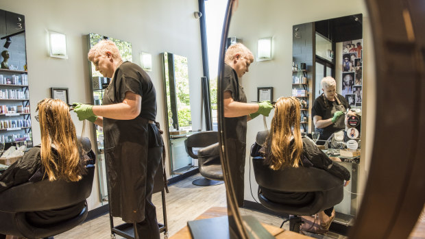 Lea-Ann Suthern, owner of Toni & Guy Newtown, has seen customer numbers fall dramatically.