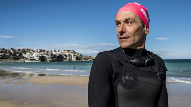 Swimmer Chris Selby thinks that there should be a better plan to balance interests of different beach users.