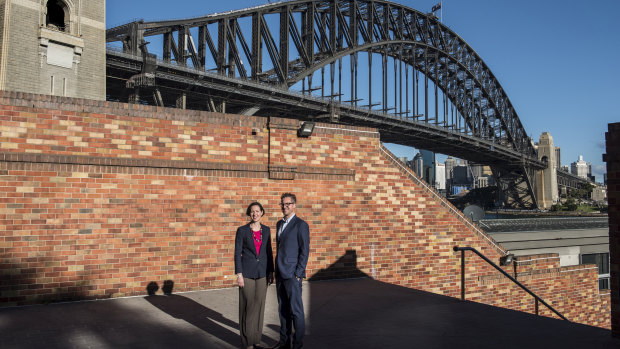 Anthea Hammon and fellow director and brother David Hammon plan to make the Harbour Bridge more accessible.