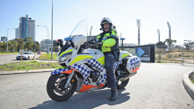 More than 100 police officers took to Perth's Causeway on Friday as part of the operation. 