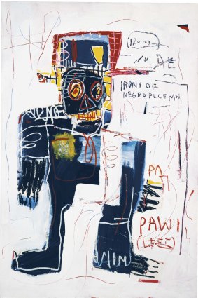 Irony of a Negro Policeman by John-Michel Basquiat, 1981.