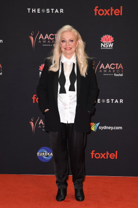 Jackie Weaver at the 2019 AACTA Awards.