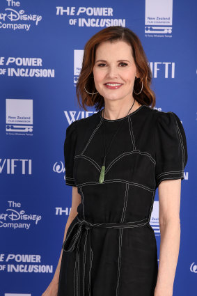 Actor and equality activist Geena Davis at The Power of Inclusion Summit in Auckland.