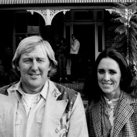 Maggi Eckardt and John Singleton pictured in 1981.