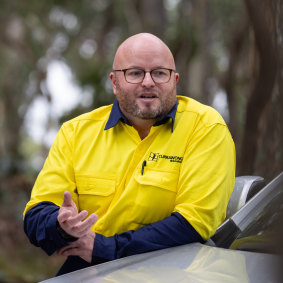 Currawong Resources geologist Michael Robinson