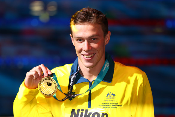 Zac Stubblety-Cook won with his 200m breaststroke gold in Budapest.