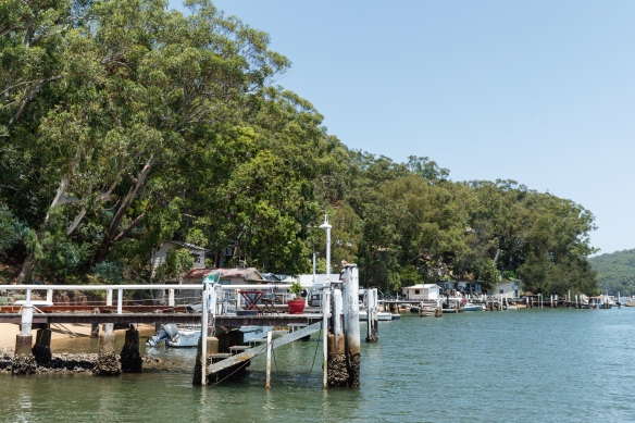 Dangar Island is a forested island in the Hawkesbury River.