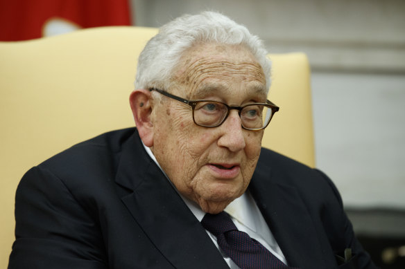 Former secretary of state Henry Kissinger says he thinks military conflict between China and Taiwan is probable. 