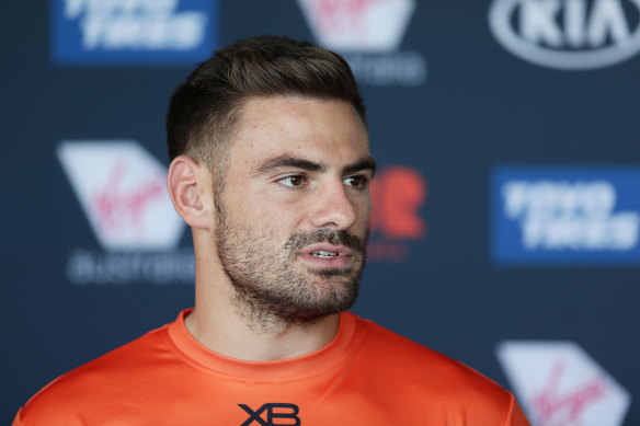 Stephen Coniglio will turn out for the AFL All-Stars in the bushfire charity match.