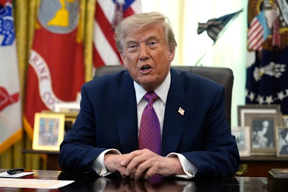 Trump said Canada had “ripped off” the United States for decades. The two neighbours are in the midst of an escalating trade war.