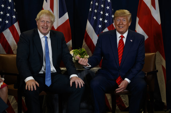 Both Boris Johnson and Donald Trump tried to overturn court rulings in their respective countries.
