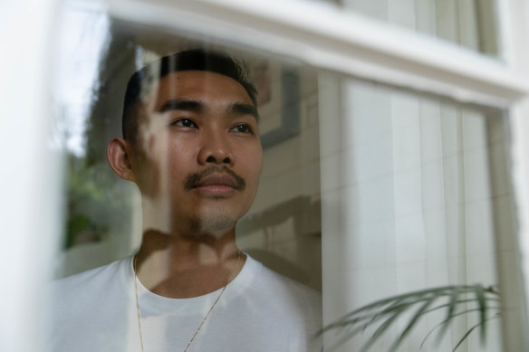 Jimmy Chen was diagnosed with HIV since moving to Australia six years ago from Taiwan. 