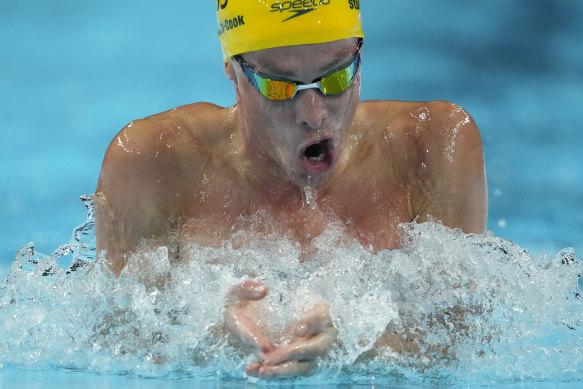 Now picture him getting chased by a shark. That’s must-see Olympics viewing.