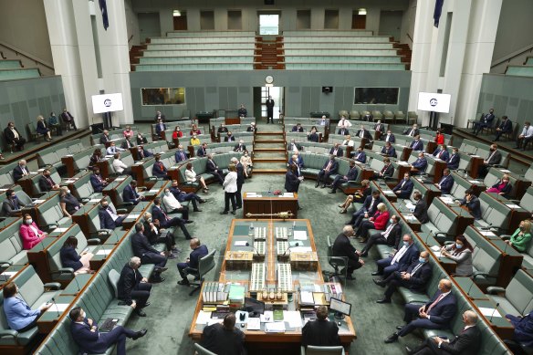 Most members of the House of Representatives have been trained in maintaining a respectful workplace, although a public register does not reflect this.