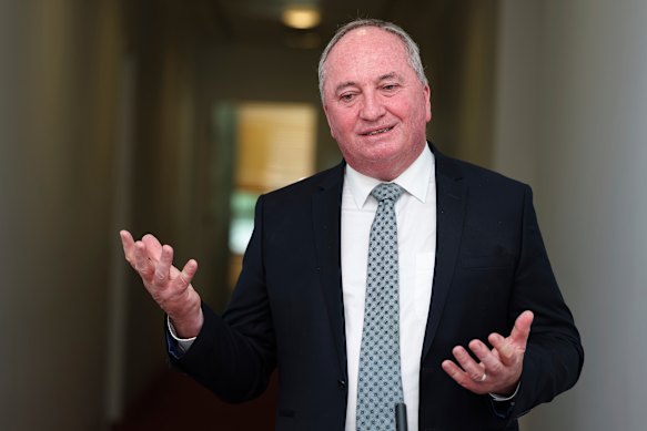 Barnaby Joyce, the member for New England.
