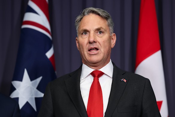 Defence Minister Richard Marles.