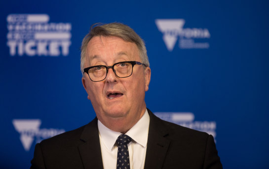 Victorian Health Minister Martin Foley.