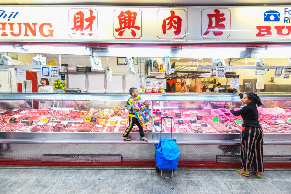 Play and purchase at Footscray Market. 