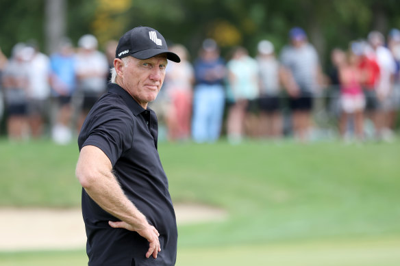 Greg Norman first explored the idea of launching a rival tour to the PGA in 1994. When it failed, “he felt like he was stabbed in the back by the players,” says American golfer Davis Love III. “Possibly he’s been harbouring a grudge ever since then.”