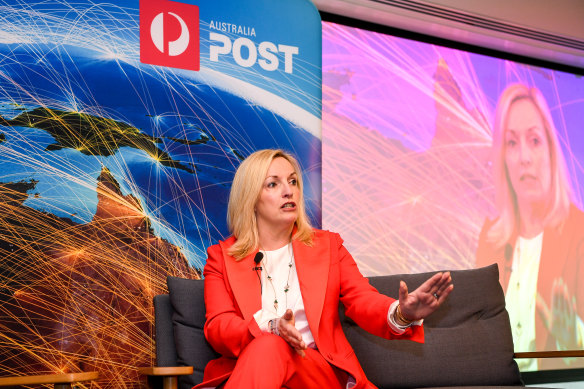 Australia Post CEO Christine Holgate had warned regional post offices could close if stamp prices weren't increased.