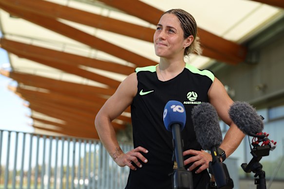 Katrina Gorry will once again play a big part in the Matildas midfield throughout this Asian Cup.