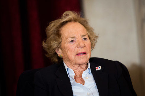 Ethel Kennedy attends the 30th Robert F. Kennedy Human Rights Awards Ceremony, in the Russell Senate Office Building on Capitol Hill,, 2013