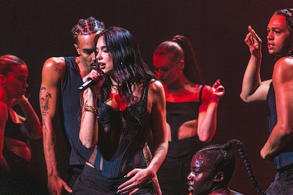 Brisbane Arena was pitched to retire Boondall’s entertainment centre for major artists such as Dua Lipa (pictured) who have skipped the city during recent tours. 
