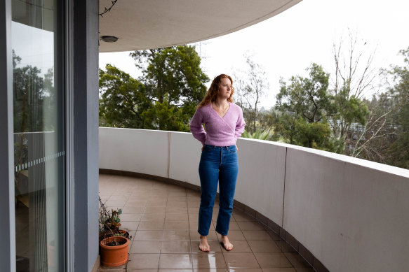 Apartment owner Corrie Ford.