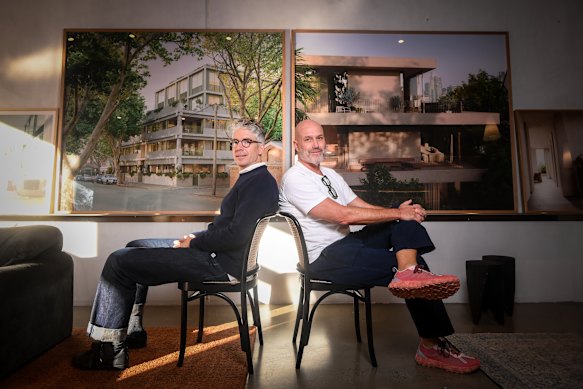 Neometro directors Lochlan Sinclair and James Tutton say award-winning developers should be given more freedom in designing their apartments.