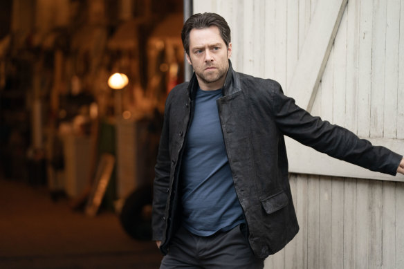 Richard Rankin as John Rebus in the new BBC adaptation.