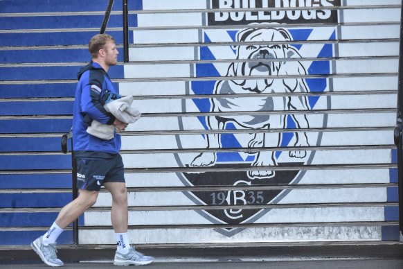 Welcome to Belmore ... Luke Thompson arrives at Canterbury for the first time on Tuesday.