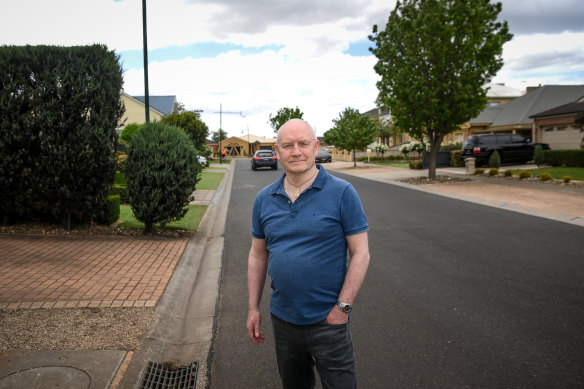 Werribee resident Graham Sullivan says rapid population growth has made the area more vibrant, but much more congested.