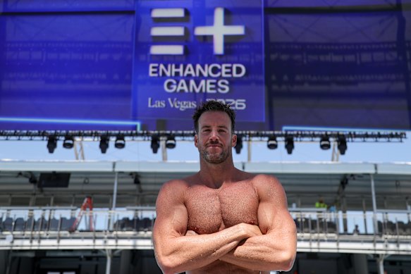 James Magnussen will swim in the 50m and 100m freestyle events in Vegas.