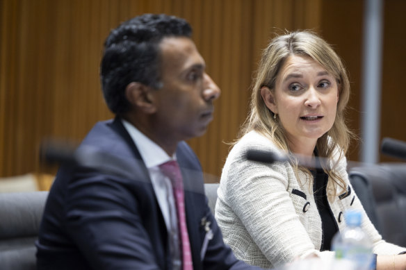 Optus chief Kelly Bayer Rosmarin and its networks boss Lambo Kanagaratnam fielded a barrage of questions in the Senate on Friday.
