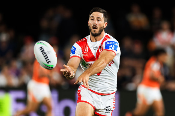 Former Dragons captain Ben Hunt.